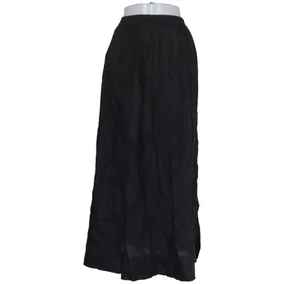 Maxi skirt (Black) from COS Linen, Cotton