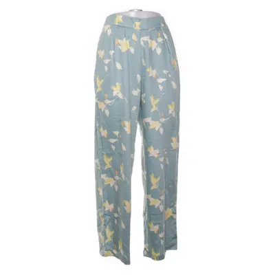 Broek (Blauw, Geel, Wit, Meerkleurig) van Uniqlo Gerecycled polyester, Viscose