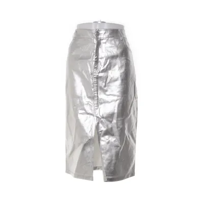 Skirt (Silver) from Sora Cotton, Polyester
