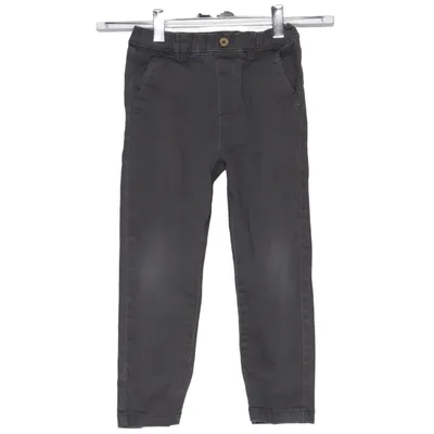 Chinos (Gray) from Newbie by KappAhl Cotton, Elastane