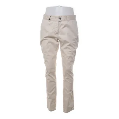 Chinos (Beige) van Bondelid Katoen, Elastaan