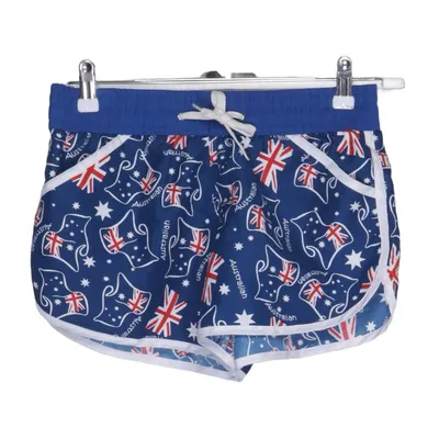 Swim shorts (Blue, White, Red) from Australian Polyester