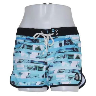 Short (Bleu, Multicolore) de Roxy Élasthane, Polyester