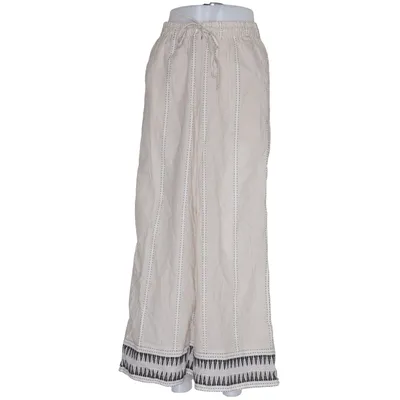 Palazzo pants (Beige, Black) from Indiska Organic cotton, Viscose