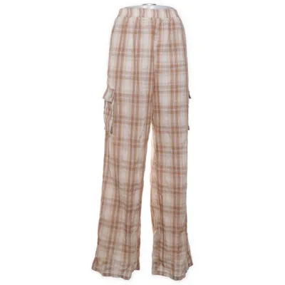Cargobukser (Beige, Hvid, Brun) fra PrettyLittleThing Bomuld, Polyester, Viscose