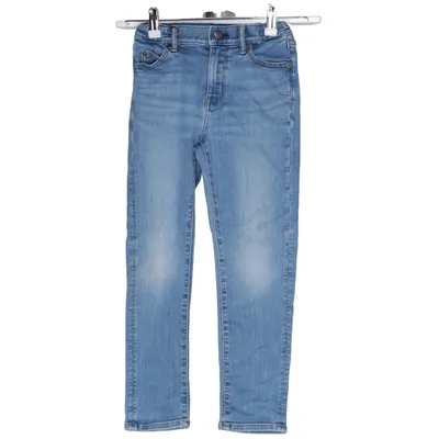 Jean (Bleu) de Uniqlo Kids Coton, Élasthane, Polyester, Viscose