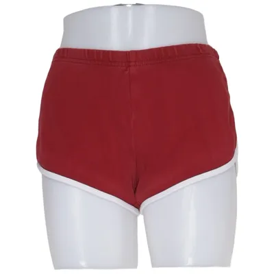 Short de sport (Rouge, Blanc) de American Apparel Coton