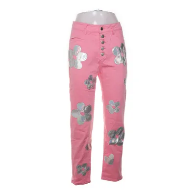 Byxor (Rosa, Silverfärgad) från Delias Bomull, Elastan