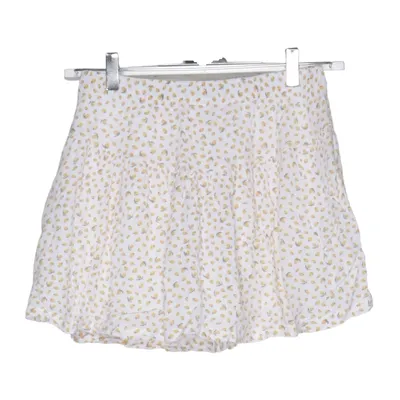 Nederdel (Hvid, Gul) fra POMPdeLUx Bomuld, Viscose