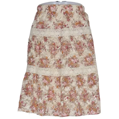 Nederdel (Beige, Flerfarvet) fra Isolde Elastan, Polyamid, Polyester