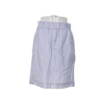 Nederdel (Blå, Hvid) fra J.Crew Bomuld, Linned