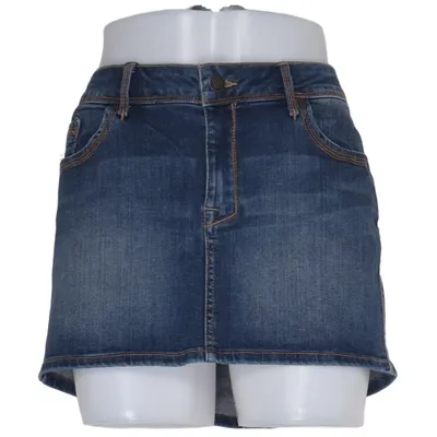 Jeanskjol (Blå) från Mango Jeans Bomull, Elastan