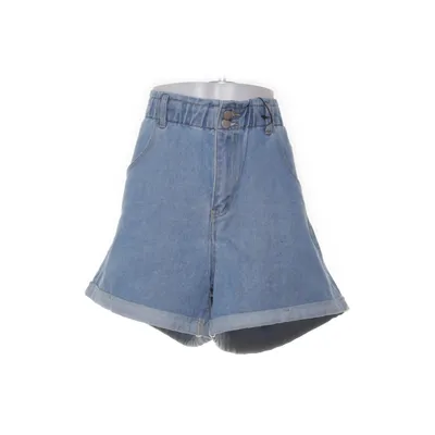 Jeansshorts (Blå) från Shein Curve Bomull, Polyester, Viskos