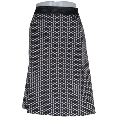 Skirt (Black, White) from Vince Camuto Polyester, Viscose