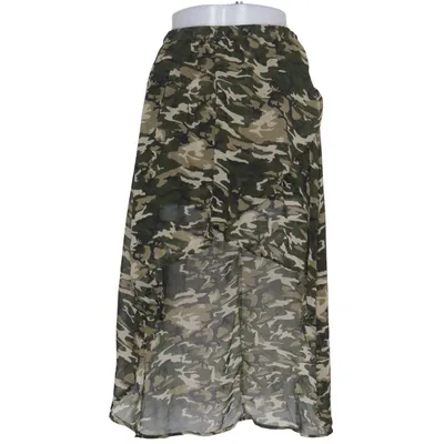 Rok (Groen, Bruin, Zwart) van Iris Polyester