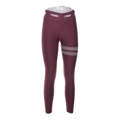 Sportleggings (Lila) van Stronger Elastaan, Polyester