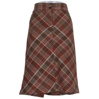 Kjol (Brun, Orange) från H&M Akryl, Polyester, Ull