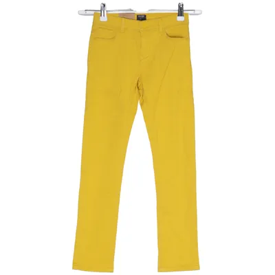 Chinos (Yellow) from Kiabi Cotton, Elastane