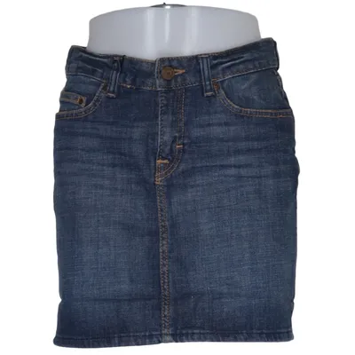 Jeansrock (Blau) von L.O.G.G by H&M Baumwolle, Elasthan