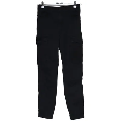 Pantalon cargo (Noir) de Schott NYC Coton, Élasthane