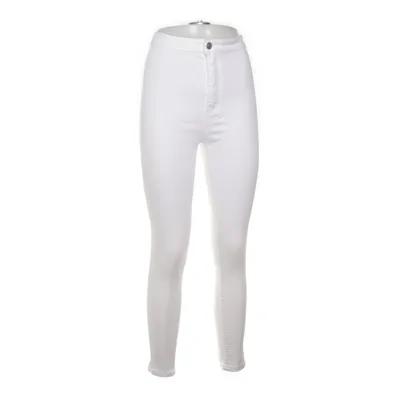 Jeans (White) from Elara Cotton, Elastane, Polyester