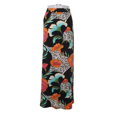 Maxi rok (Zwart, Meerkleurig) van King Louie Elastaan, Polyester