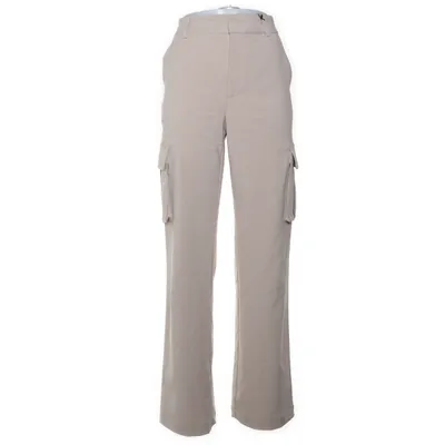 Cargo broek (Beige) van Gestuz Elastaan, Polyester