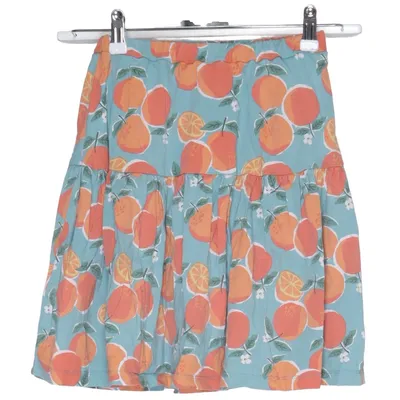 Jupe (Bleu, Multicolore) de Miniboden Coton