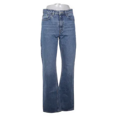 Jean (Voyage high straight jeans) de voyage Coton