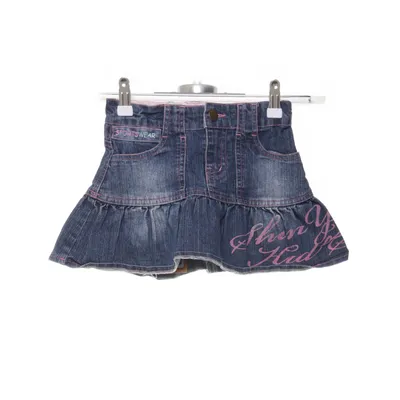 Denim skirt (Blue, Pink) from Premierole Cotton, Elastane, Polyester