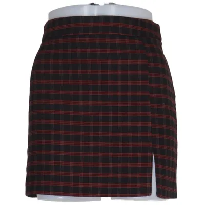 Skirt (Black, Red) from Pull & Bear