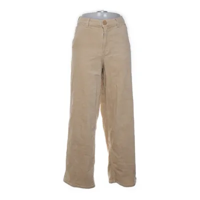 Fløjlsbukser (Beige) fra Object Bomuld, Elastan, Polyester, Viscose