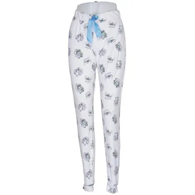 Pantalon de pyjama (Blanc, Multicolore) de Disney Coton, Polyester