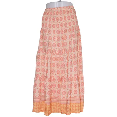 Långkjol (Orange, Beige) från Stajl Viskos