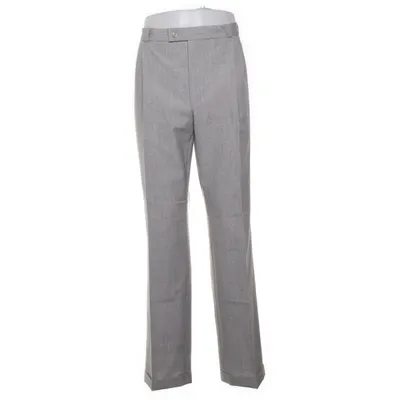 Pantalon de costume (Gris) de Melka Polyester, Laine