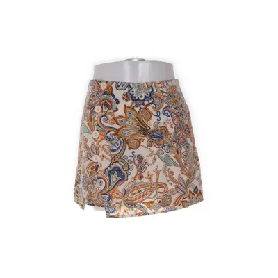 Skort (Beige, Flerfarvet) fra Shein Polyester