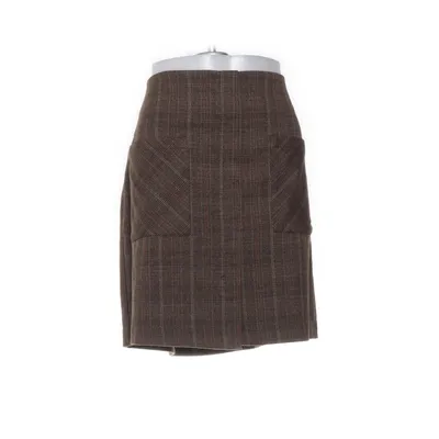 Kjol (Brun, Flerfärgad) från Mango Casual Elastan, Polyester, Viskos