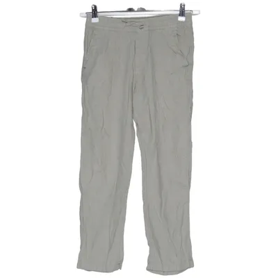 Broek (Grijs) van Abercrombie & Fitch Linnen, Viscose