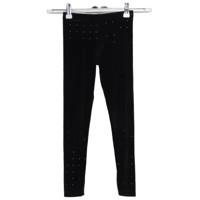 Legging (Noir) de M&S Kids Élasthane, Polyester