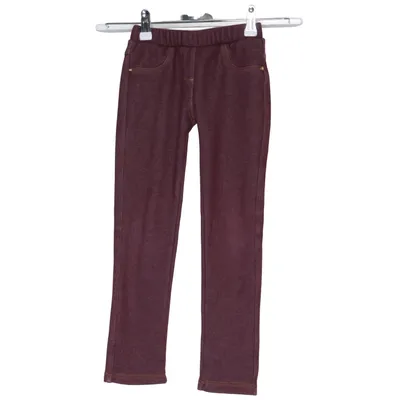 Treggings (Violet) de Topolino Coton, Élasthane, Polyester