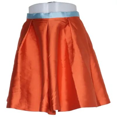 Nederdel (Orange, Blå) fra Iceberg Polyester, Silke
