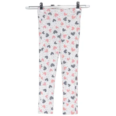 Leggings (Hvid, Flerfarvet) fra Orchestra Bomuld, Elastan, Polyester