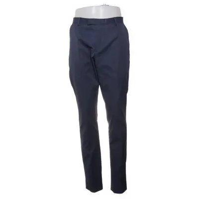 Kostuumbroek (Blauw) van Zara Man Polyester