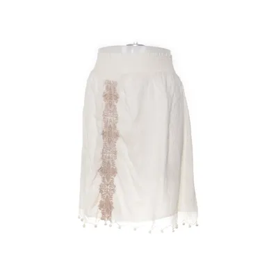 Nederdel (Hvid) fra Designers Remix Collection Bomuld, Polyester