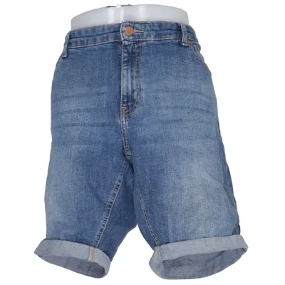 Jeansshorts (Blå) från Ellos Bomull, Elastan