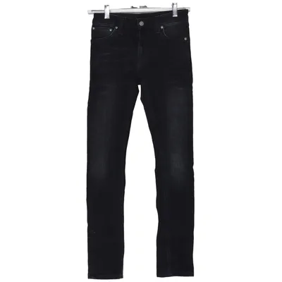 Spijkerbroek (Zwart) van Nudie Jeans Katoen, Elastaan