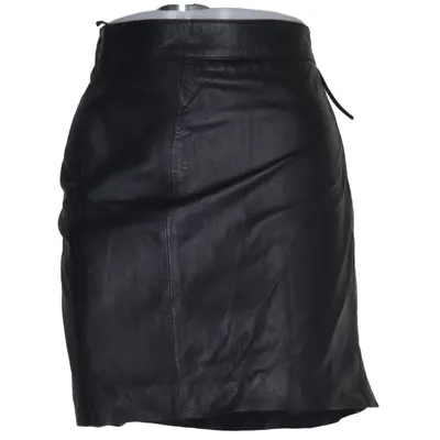 Jupe en cuir (Noir) de MOLIIN Cuir, Polyester