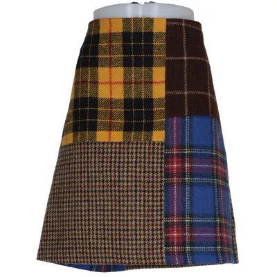 Nederdel (Gul, Blå, Brun, Flerfarvet) fra Weekend MaxMara Uld