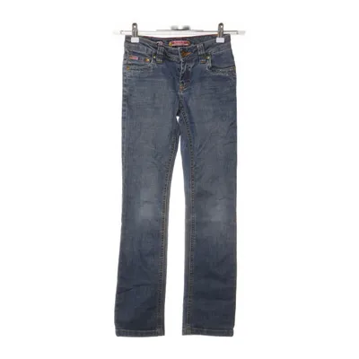 Jeans (Blå) från Peach Bomull, Elastan