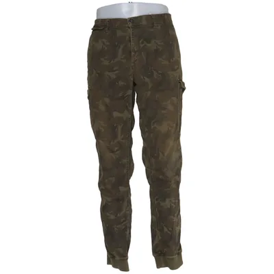 Cargobyxor (Grön, Brun) från Aeronautica Militare Bomull, Elastan
